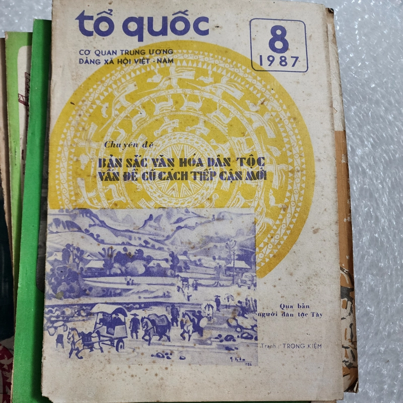 Báo Tổ quốc của Đảng Xã hội Việt Nam | 21 số từ 1979 đến 1988 nhiều số chuyên đề 452249