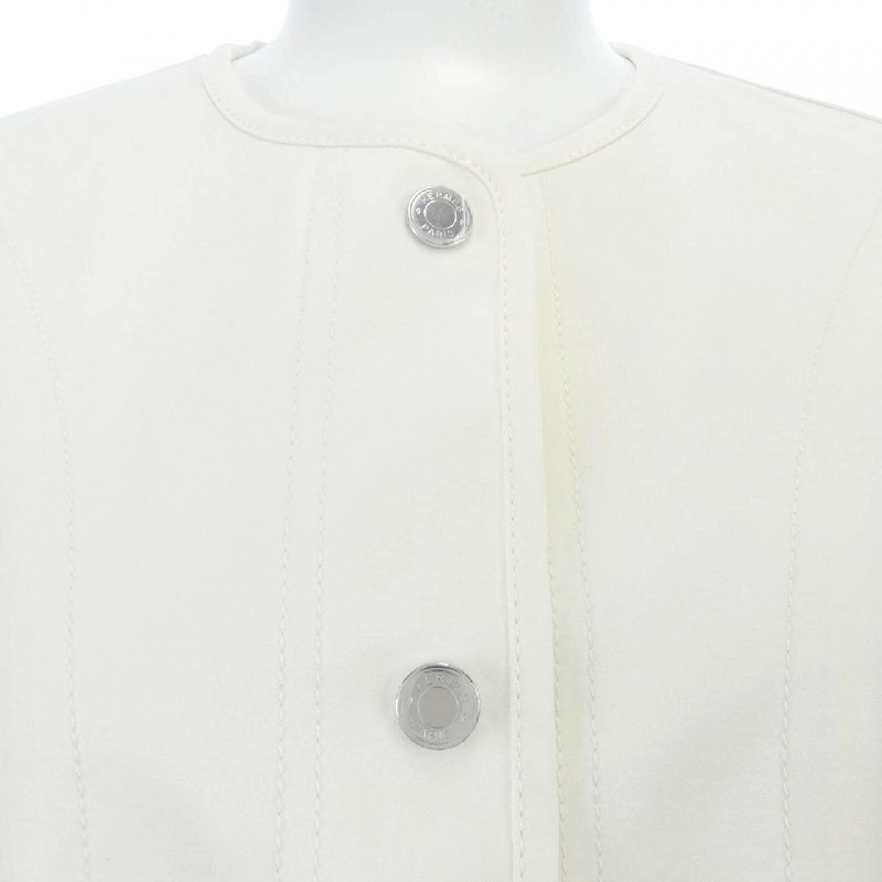 【Mã giảm giá】Áo khoác không cổ HERMES 638543