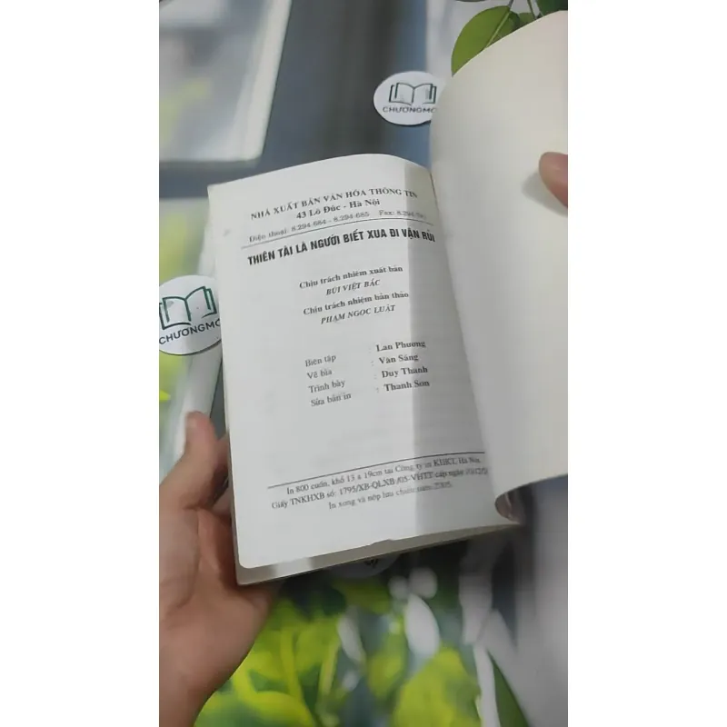 Thiên Tài Là Người Biết Xua Đi Vận Rủi - Văn Hóa Thông Tin 727357