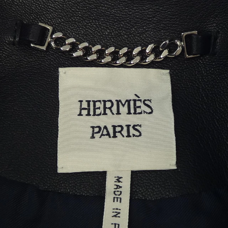 【Mã giảm giá】Áo khoác da HERMES 637733