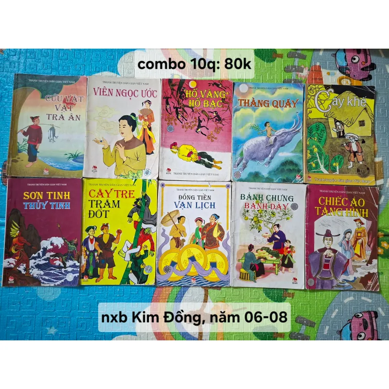 Tranh truyện cổ tích Việt Nam (combo 10 quyển) 961342