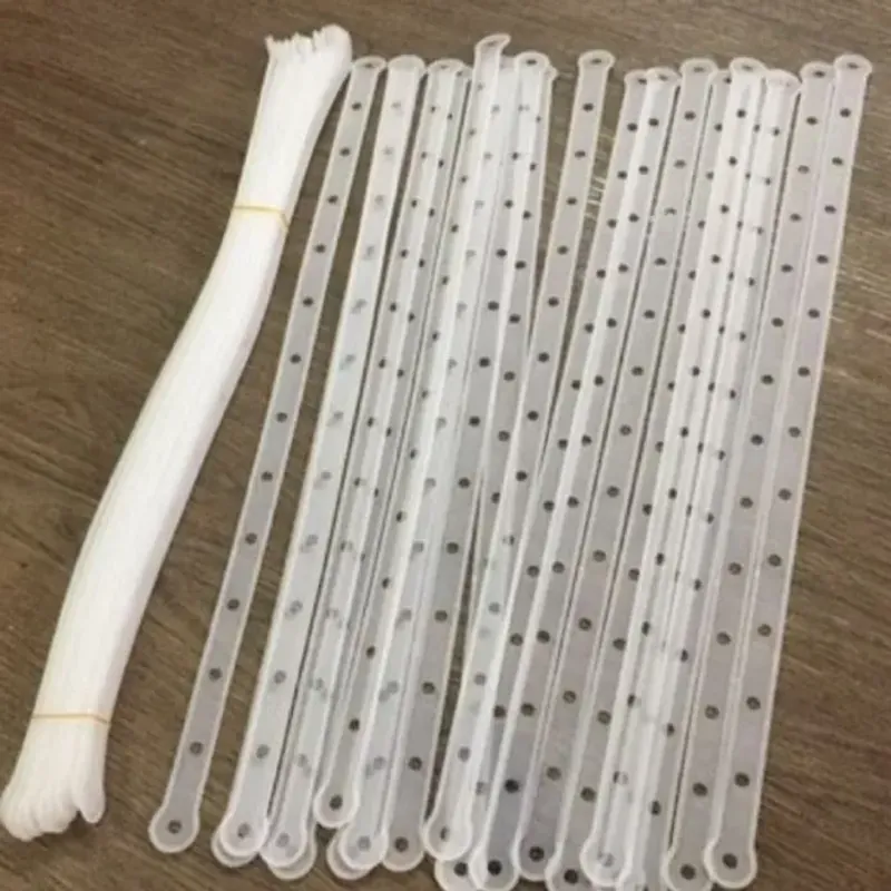 Combo 30 dây nhựa mix đồ, màu trắng, dây phối đồ 589592