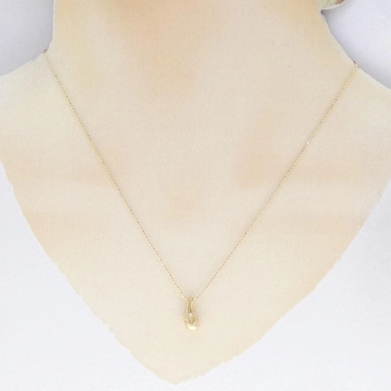 K18YG Dây chuyền kim cương 0.07CT - Hàng hiệu Chính hãng 865320