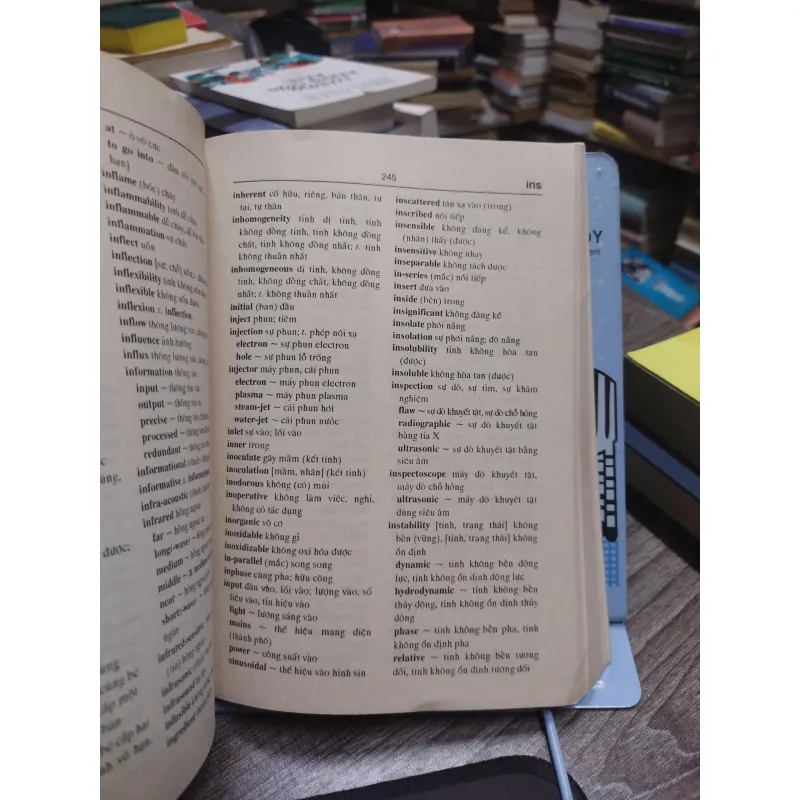 Sách: Từ điển vật lý Anh Việt - Tác giả: Đặng Mộng Lân - Ngô Quốc Quýnh (A2) 606011