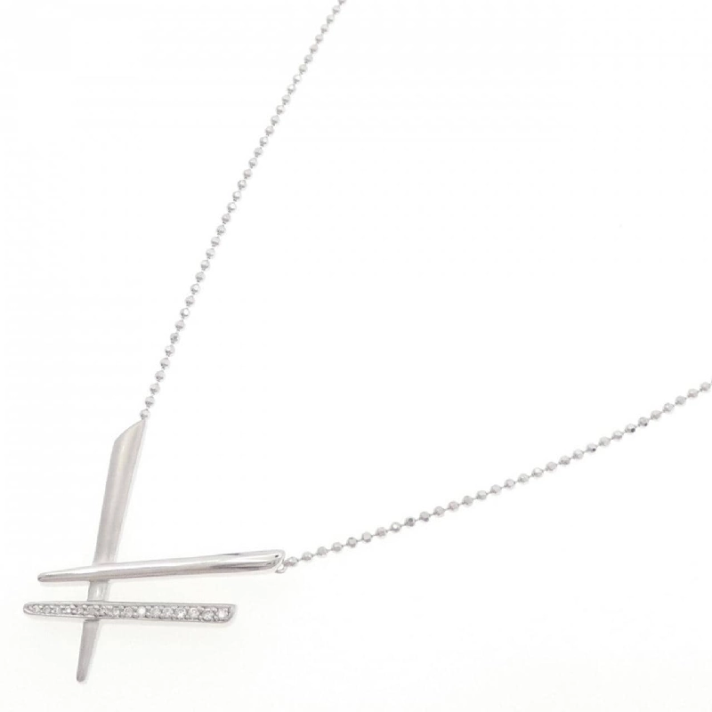 K18WG Dây chuyền kim cương 0.06CT - Hàng hiệu Chính hãng 859261