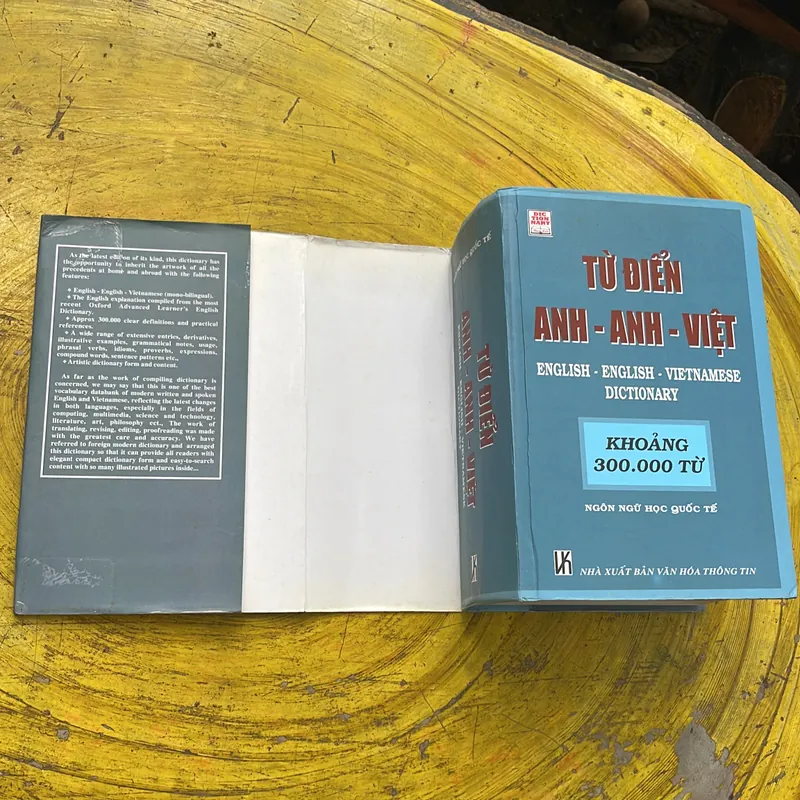TỪ ĐIỂN ANH - ANH - VIỆT ENGLISH- ENGLISH- VIETNAMESE DICTIONARY  701241