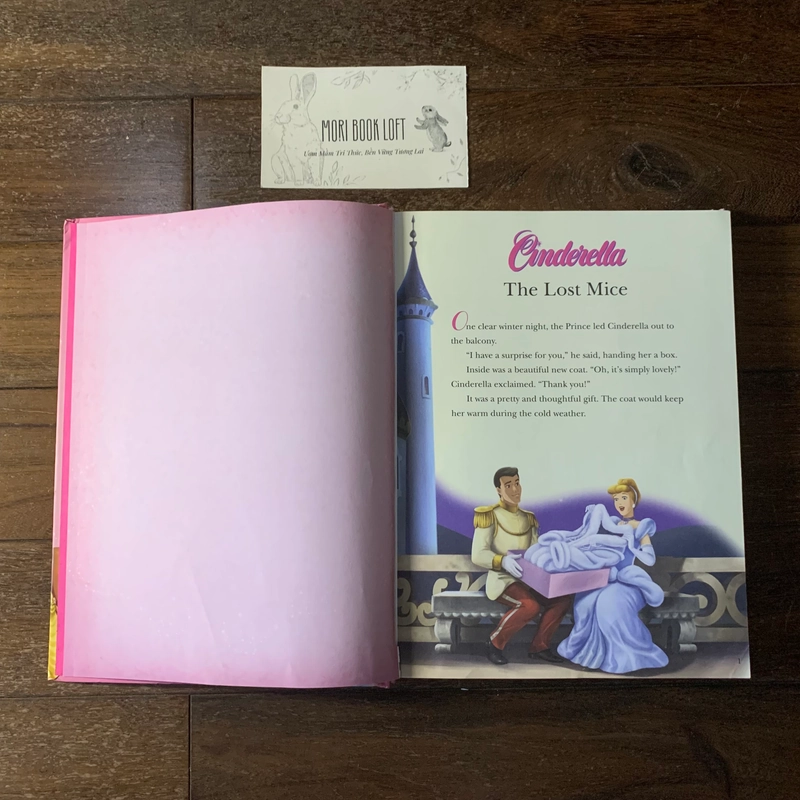 Sách ngoại văn 5-Minute Princess Stories, Used, Bìa xốp, Khổ Lớn, Minh họa gốc Disney 492667