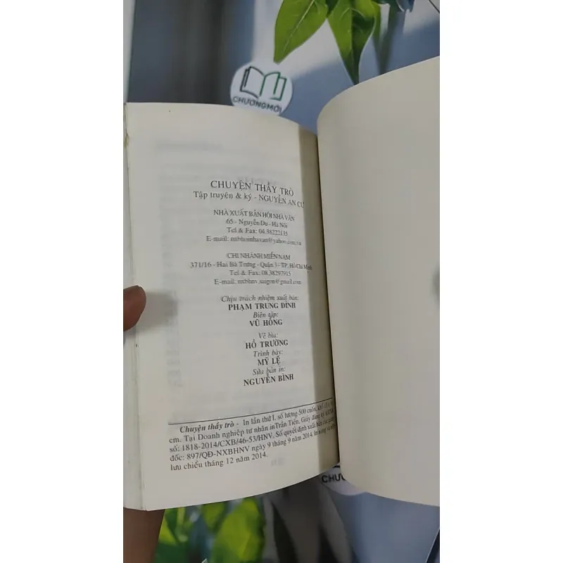 Chuyện Thầy Trò - Nguyễn An Cư 798475