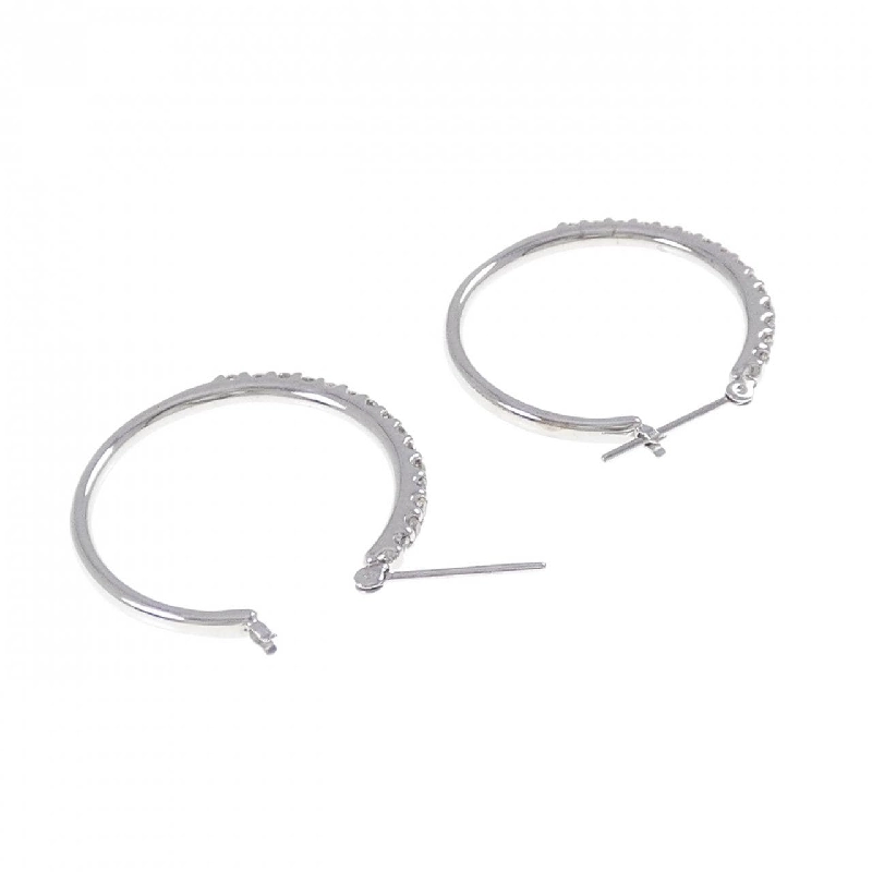 K18WG Bông tai kim cương 0.50CT - Hàng hiệu Chính hãng 875246