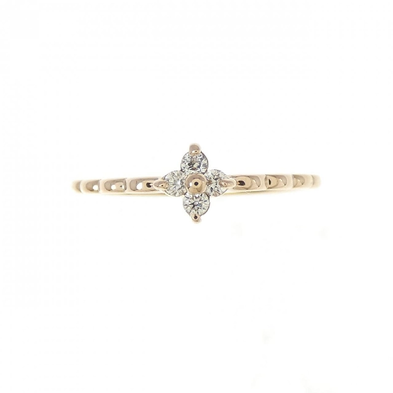 Nhẫn kim cương hoa K18PG 0.06CT 673000