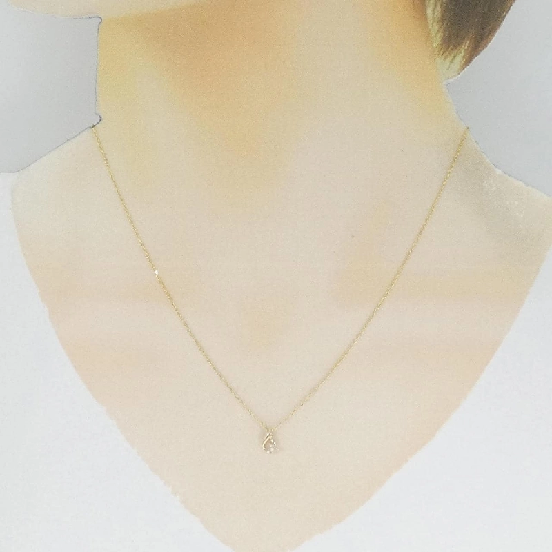 K10YG Dây chuyền kim cương - Hàng hiệu Chính hãng 861846