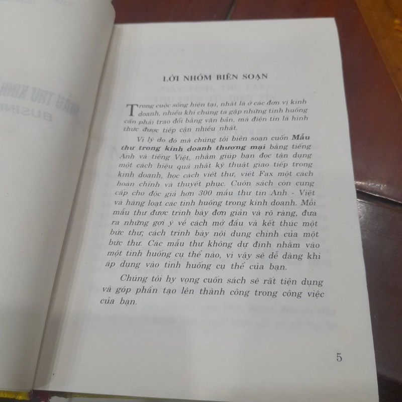 BUSINESS LETTERS - Mẫu thư kinh doanh thương mại (song ngữ) 457484