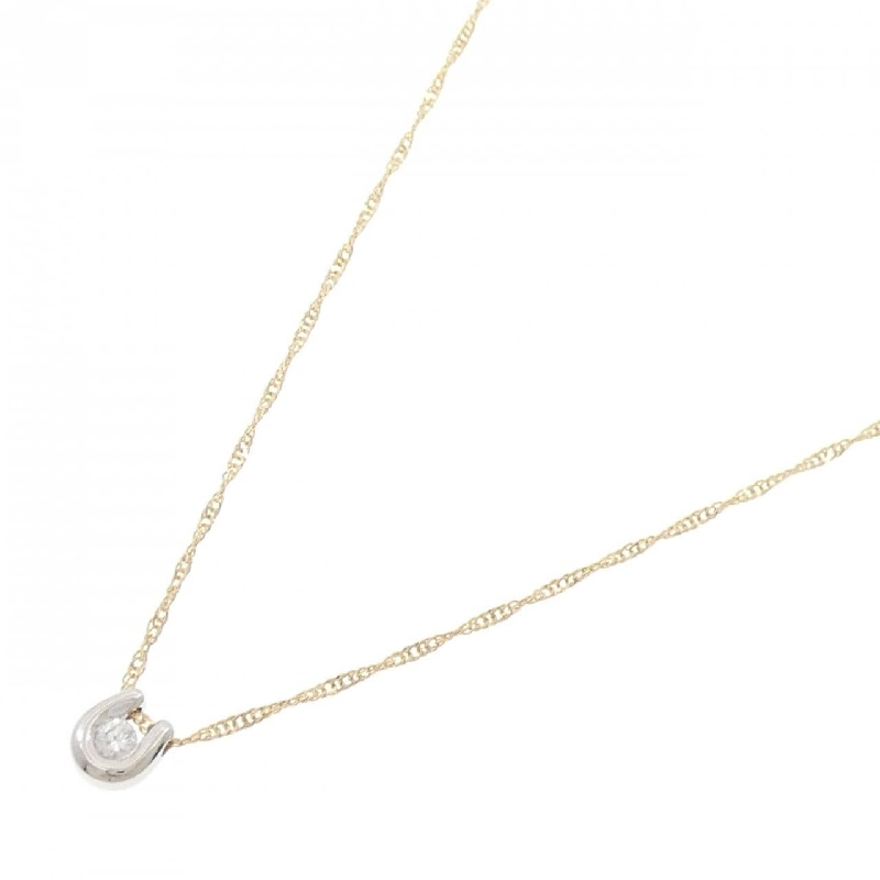 PT/18KTYG Dây chuyền kim cương 0.07CT - Hàng hiệu Chính hãng 857933