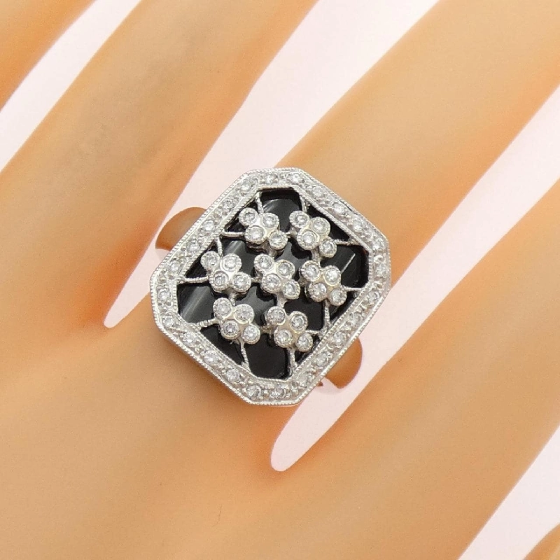Nhẫn Onyx K18WG 3.72CT - Hàng hiệu Chính hãng 846995