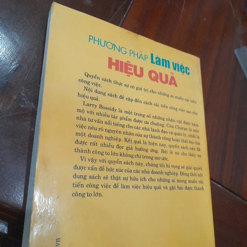 Larey Bossidy - PHƯƠNG PHÁP LÀM VIỆC HIỆU QUẢ 360977