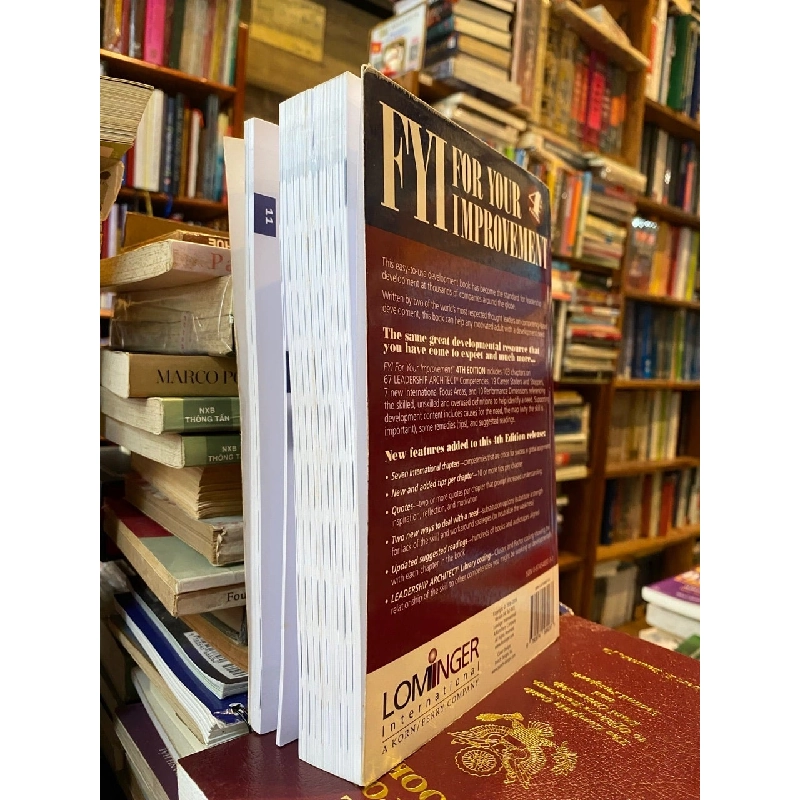 FYI: For Your Impovement - Michael M. Lombardo, Robert W. Eichinger 573203