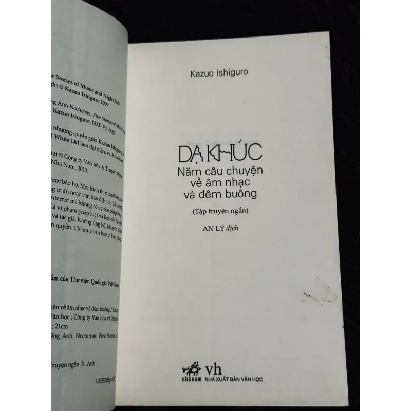 Dạ khúc - K. Ishiguro 996359