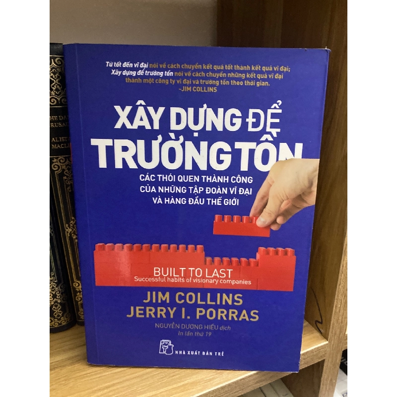 Xây dựng để trường tồn -Jim Collins Sách kinh tế - tài chính - chứng khoán STB0302 909586