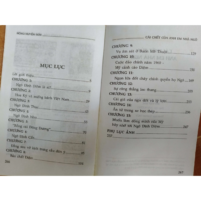 Cái chết anh em nhà ngô N18 - 2013 - 267 trang LỊCH SỬ - CHÍNH TRỊ - TRIẾT HỌC ANTQ2012-183 921437