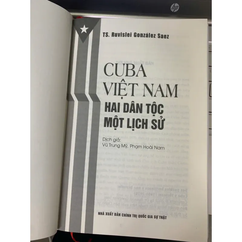 CUBA VIỆT NAM HAI DÂN TỘC MỘT LỊCH SỬ - VŨ TRUNG MỸ VÀ PHẠM HOÀI NAM (DỊCH GIẢ) 781962