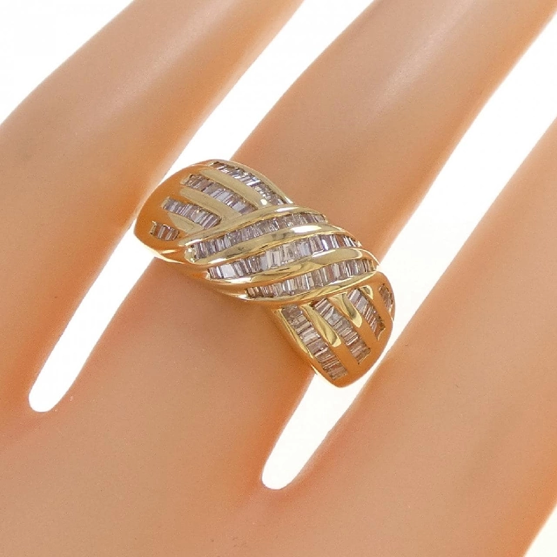 Nhẫn kim cương K18YG 1.00CT - Hàng hiệu Authentic 849937