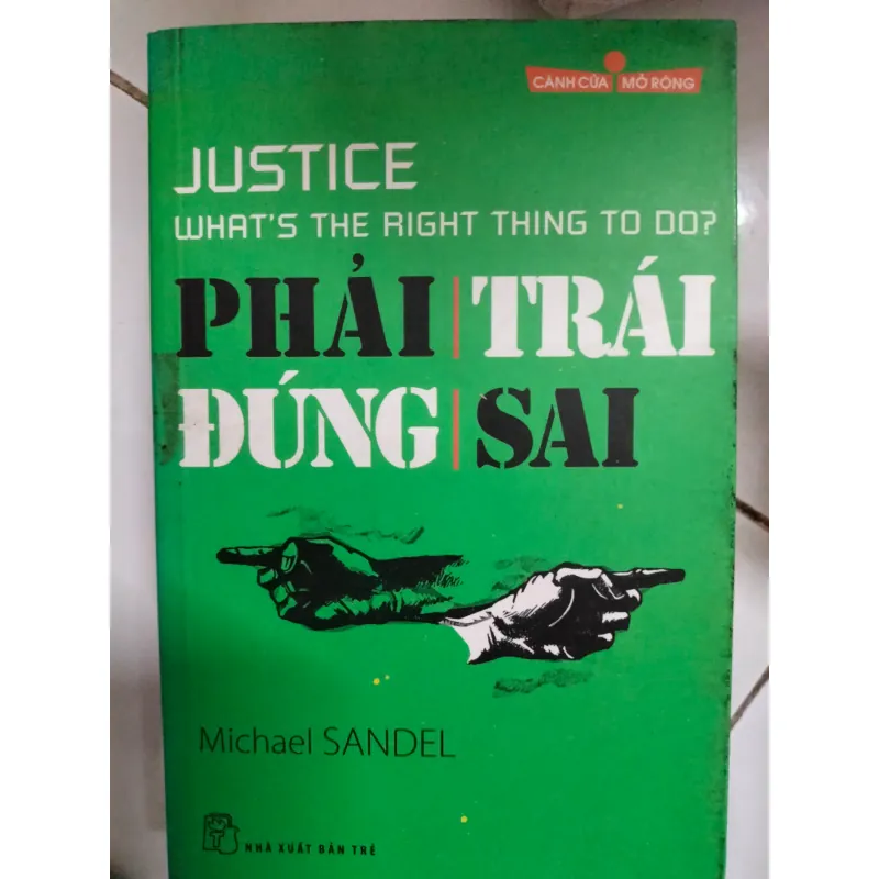 Sách Phải Trái Đúng Sai của Michael Sandel 976365