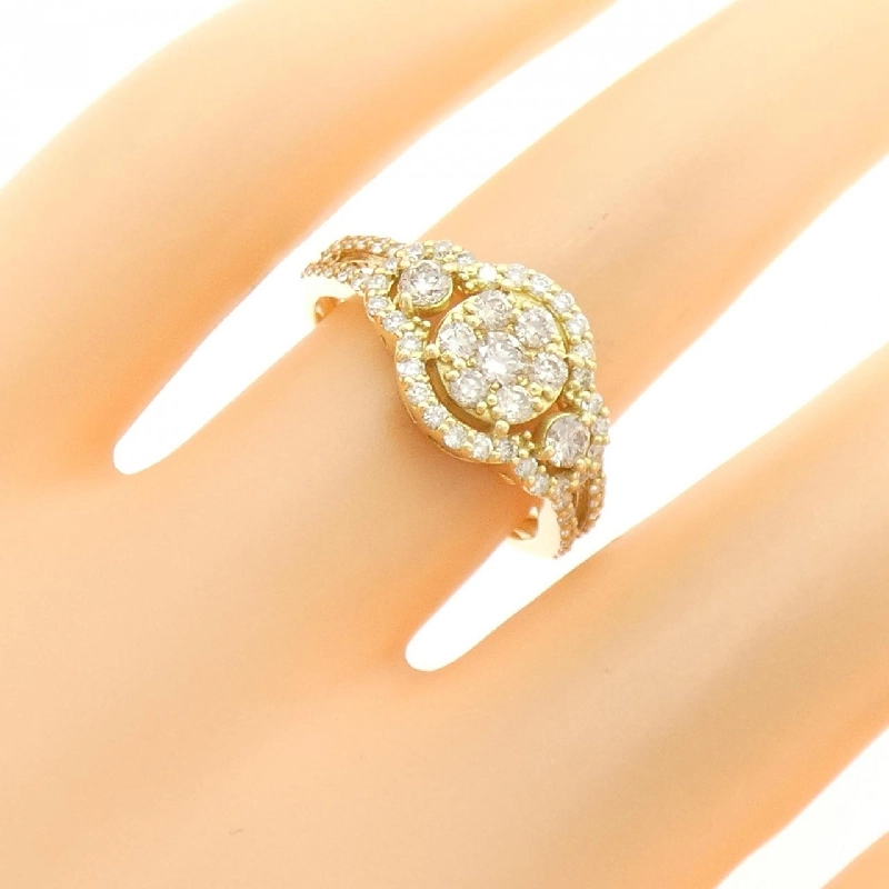 Nhẫn kim cương K18YG 0.80CT 669951