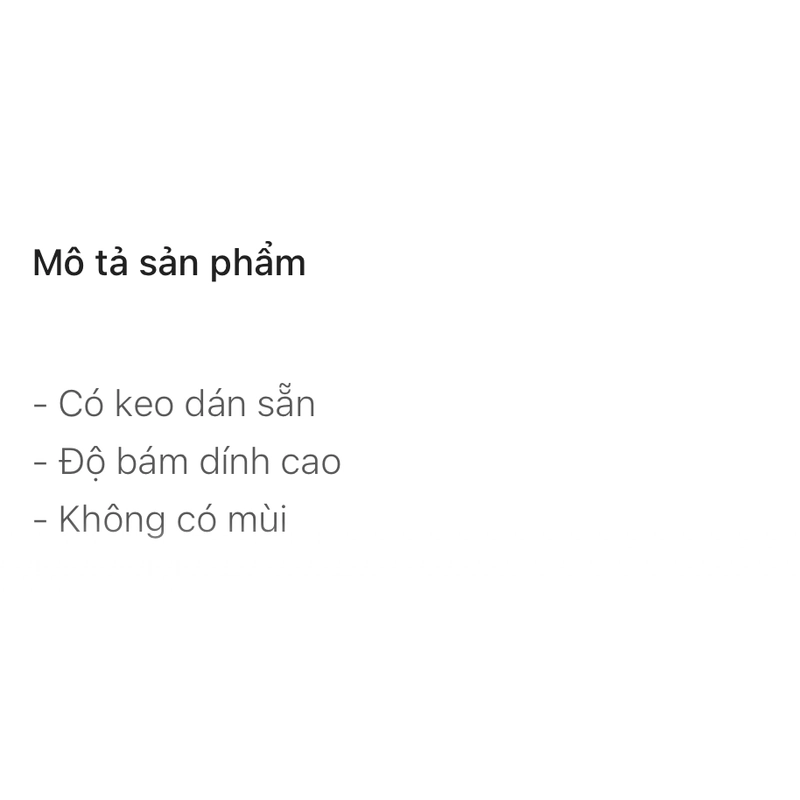 Xốp Dán Tường, 8 tấm, mỗi tấm kích Thước 70*77 cm 331022