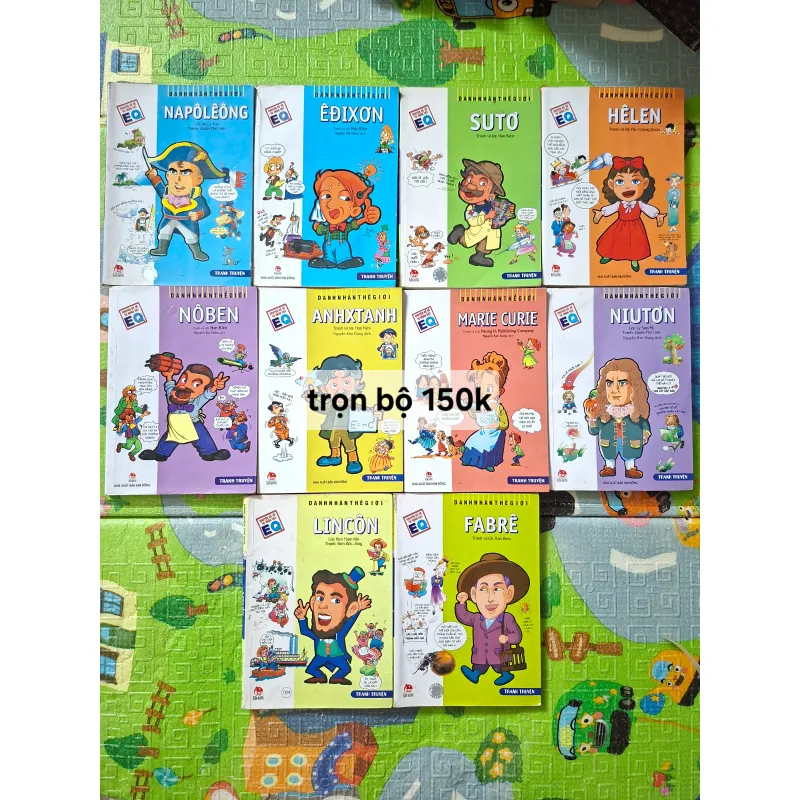 Trọn bộ truyện tranh Danh nhân thế giới (15 quyển) 1022893