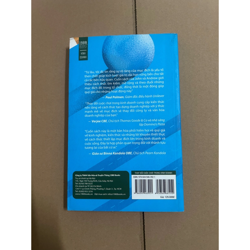 Thay đổi cuộc chơi trong kinh doanh 531499