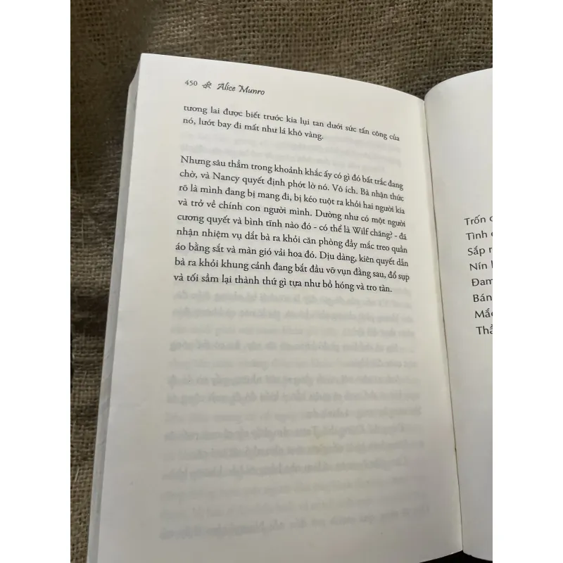 Trốn chạy- Nobel 2013 - Alice Munro  958232