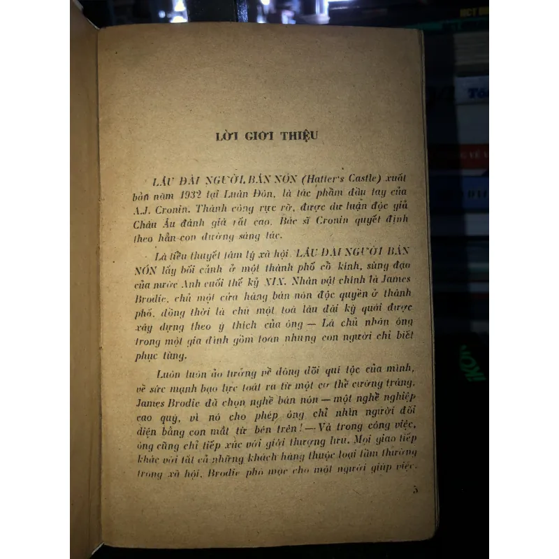  Lâu đài người bán nón - A.J. Cronin 792308