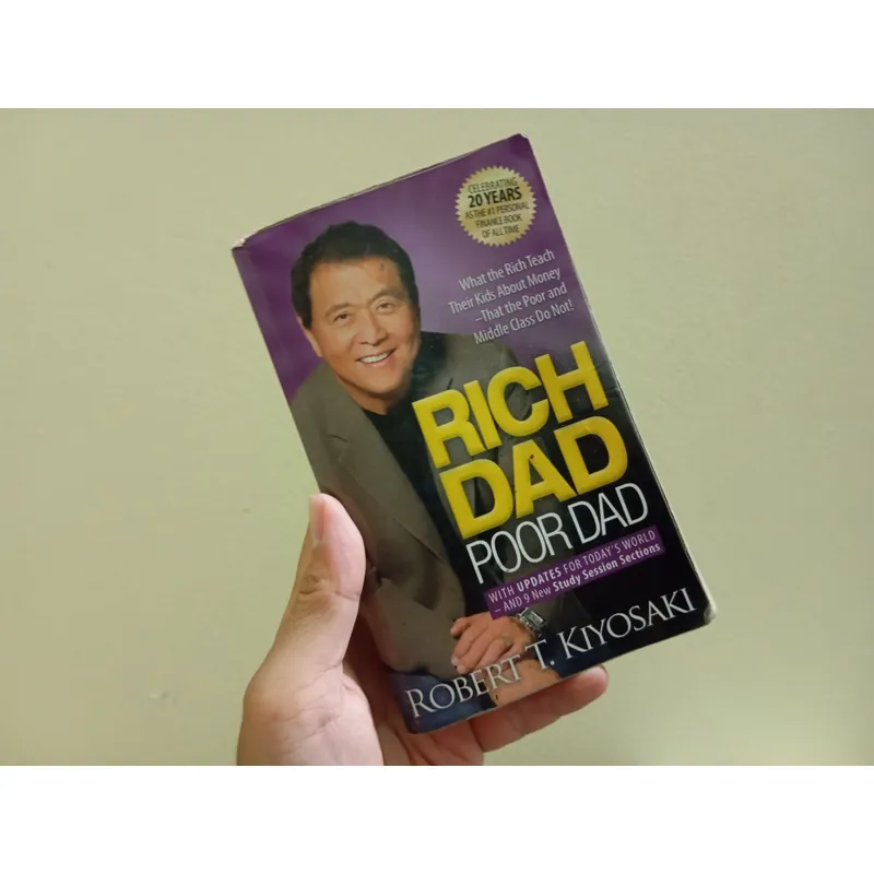 Rich dad poor dad, sách ngoại văn tiếng Anh, english book, tiểu thuyết  607758