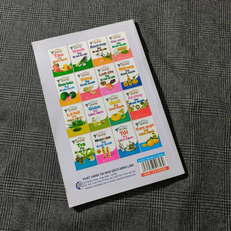 [Sức khỏe Quý hơn Vàng] Gừng-Trị bách bệnh - Thanh Loan - NXB Thời Đại 697694