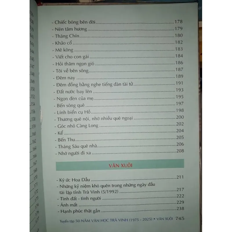 Tuyển tập 50 năm Văn học Trà Vinh 1975 - 2025 674882