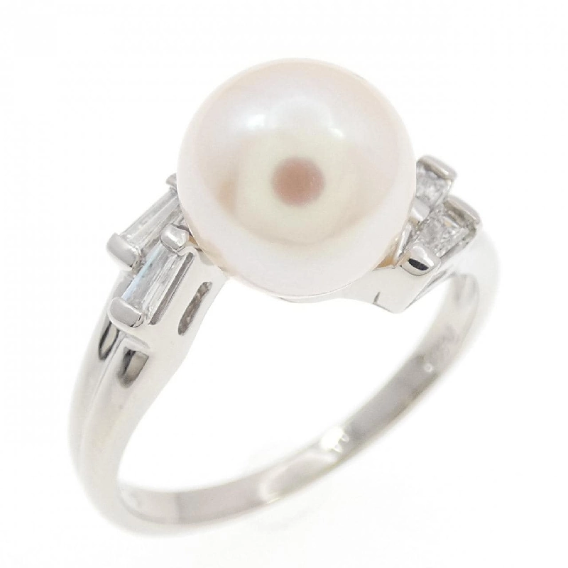 Nhẫn ngọc trai Akoya PT900 8mm - Hàng hiệu Authentic 849362