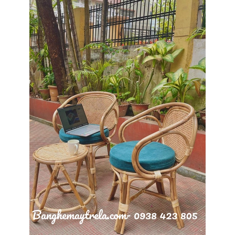 Ghế đơn mây tự nhiên phòng khách 443433