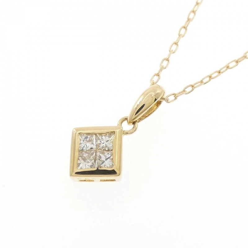 Dây chuyền kim cương K18YG 0.30CT - Hàng hiệu Chính hãng 860040