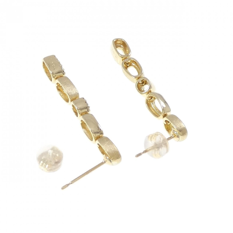 K18YG Bông tai kim cương 0.22CT - Hàng hiệu Chính hãng 865826