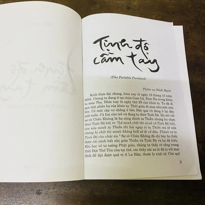 Tịnh độ cầm tay - Thích Nhất Hạnh  740062