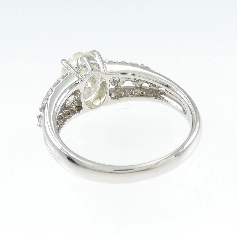 Nhẫn kim cương PT900 1.628CT VLY SI2 cắt oval - Hàng hiệu Authentic 873770