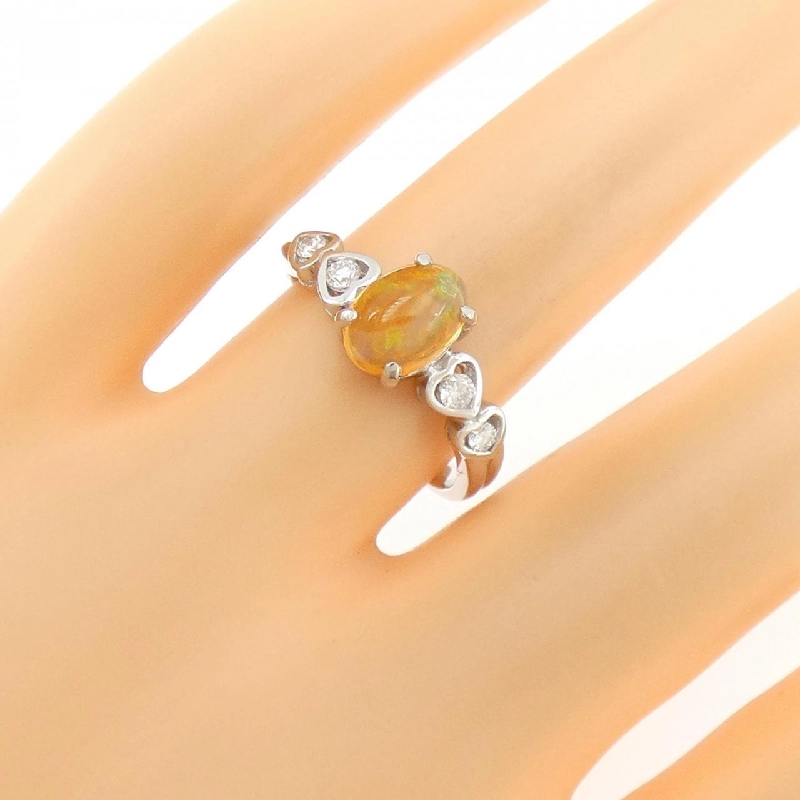 Nhẫn Opal Hình Trái Tim PT900 0.87CT - Hàng hiệu Chính hãng 850647