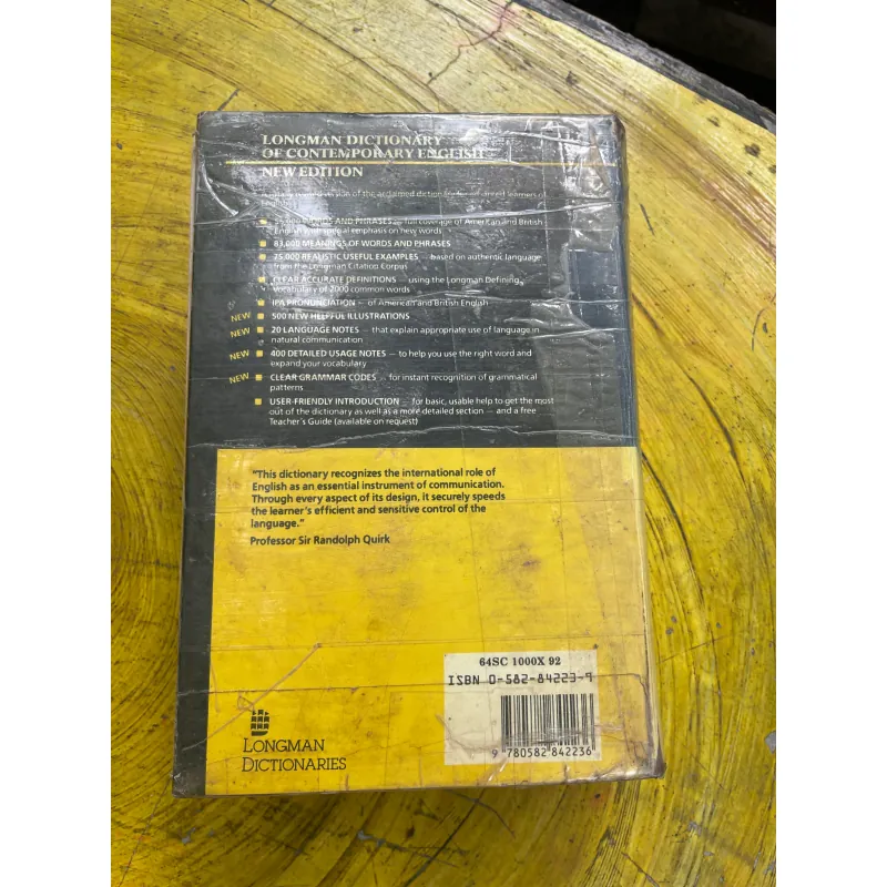 LONGMAN DICTIONARY CONTEMPORARY ENGLISH NEW EDITION 1992 BESTSELLER 730975