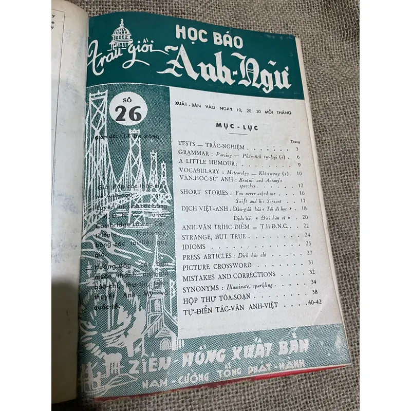 Học báo Anh Ngữ | Lê Bá Kông  | 10 số từ 21-30, chất lượng tốt 570475