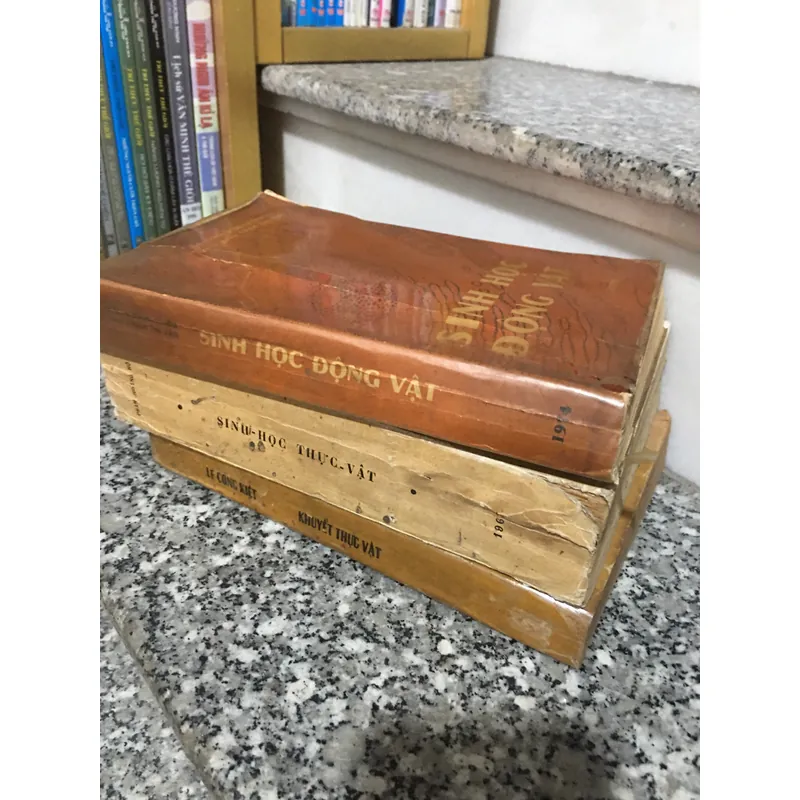 Bộ 3 cuốn: Sinh học thực vật, sinh học động vật, khuyết thực vật 1059096