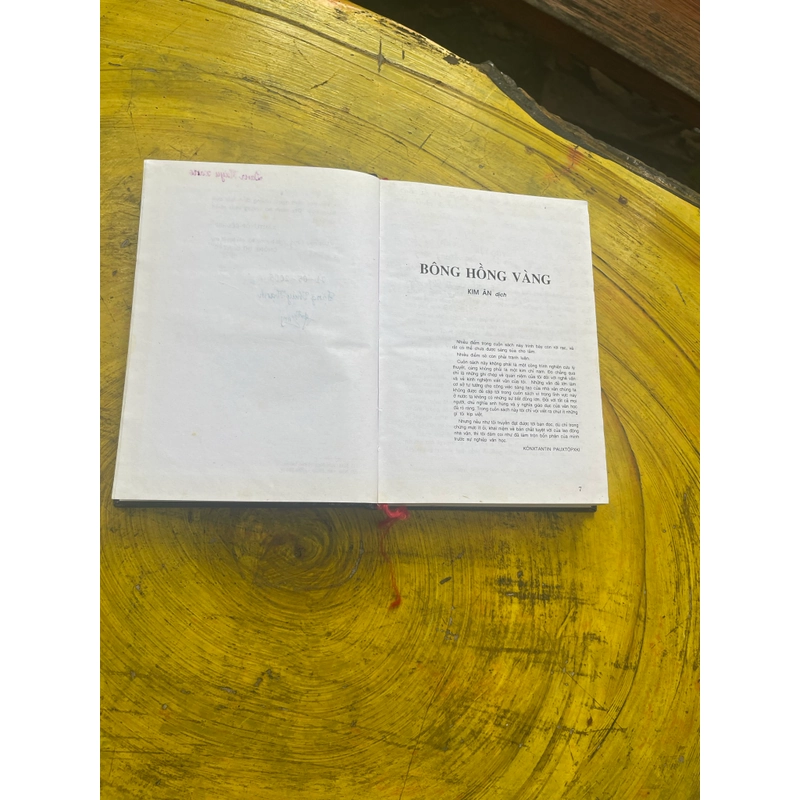 BÔNG HỒNG VÀNG VÀ BÌNH MINH MƯA- K. PAUTOPSKY 539545