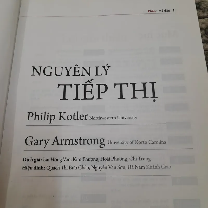Principles Marketing. Ng.lý Tiếp thị 14th E. Tác giả Philip Kotler Gary Armstrong 728683