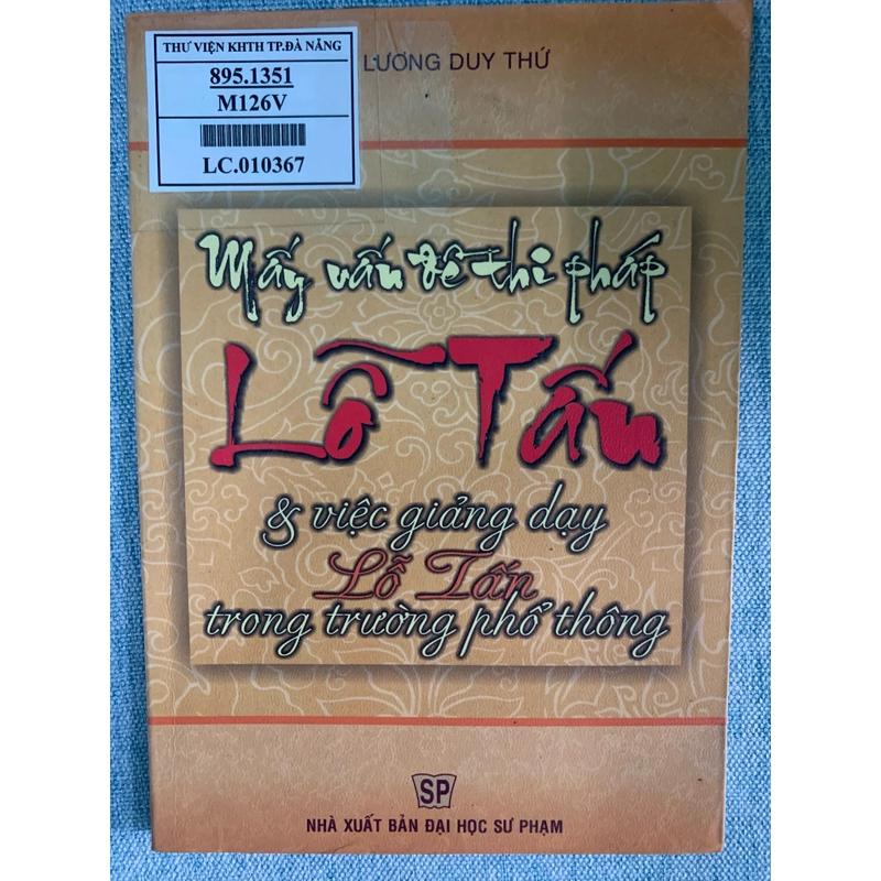 sách mấy vấn để Thi pháp của Lỗ Tấn 497477