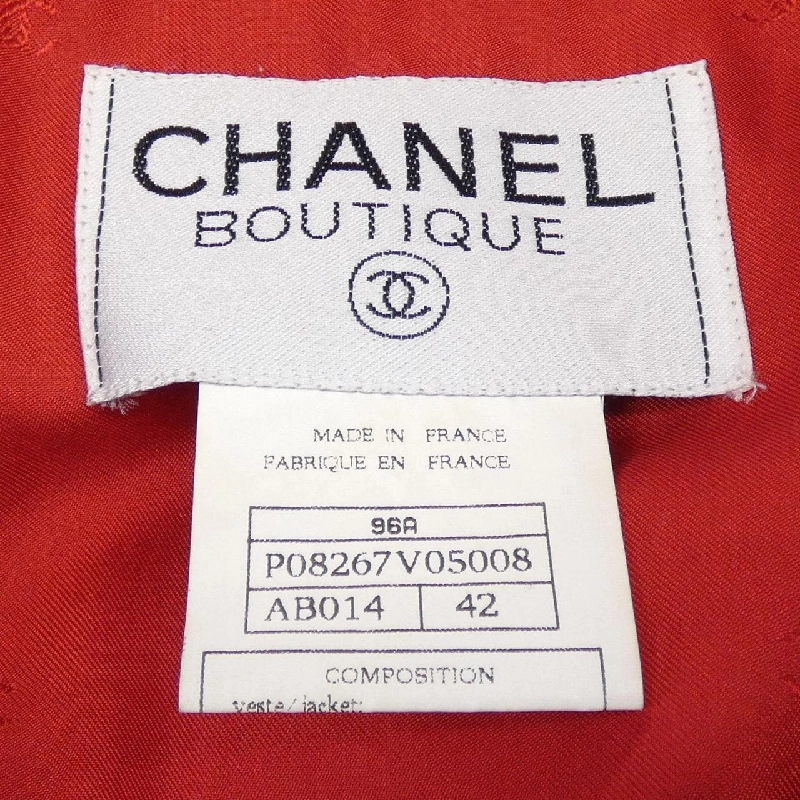 Chanel CHANEL P08267V05008 96A Áo khoác - Hàng hiệu Chính hãng 817731