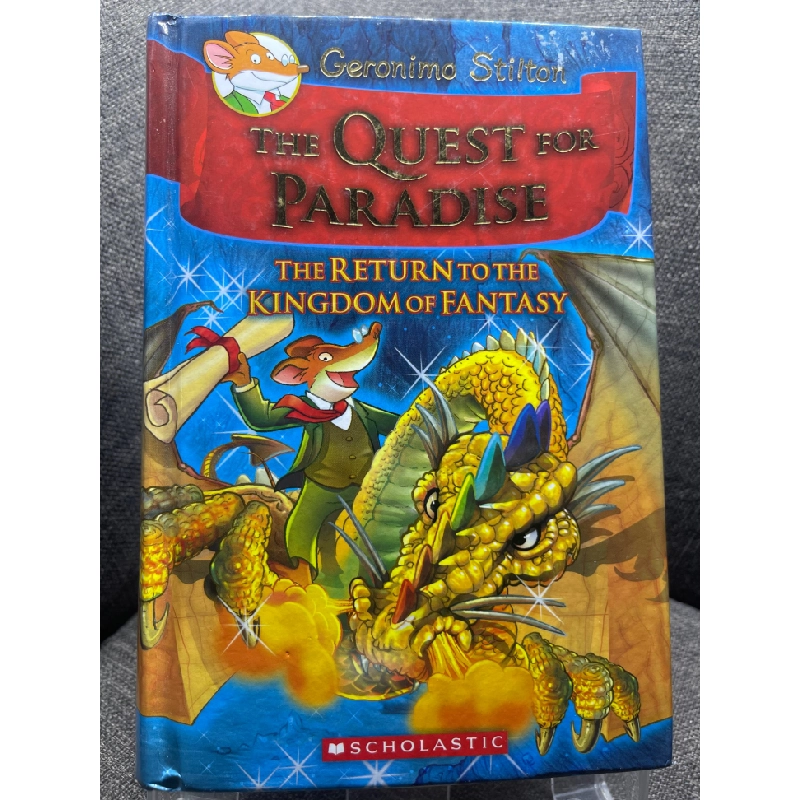 The quest for paradise mới 90% truyện tranh màu ngoại văn và thiếu nhi Geronimo Stilton HPB1505 181516